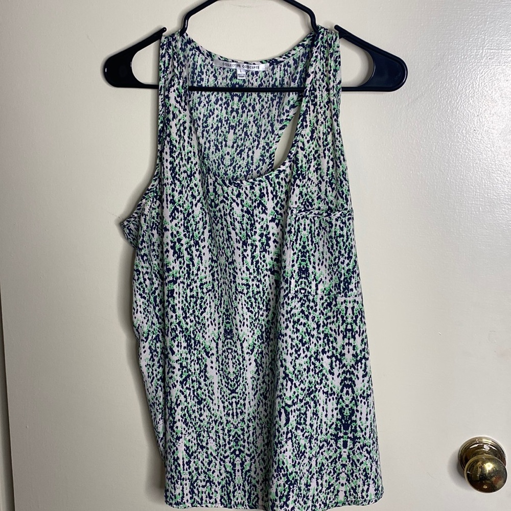 Scoop neck blouse from stitch fix